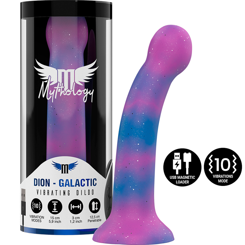 Vibrátor MYTHOLOGY DION GALACTIC DILDO S (15 cm)