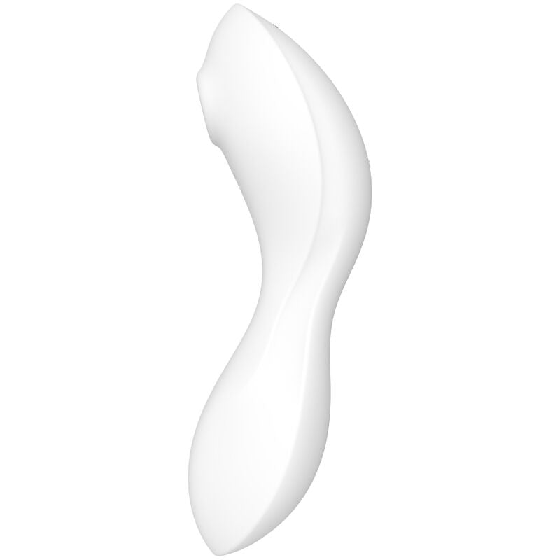 Satisfyer Curvy Trinity 5+ stimulátor s aplikací bílý