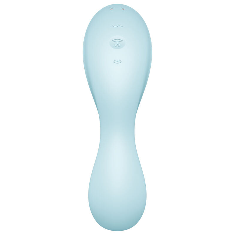 Satisfyer Curvy Trinity 5+ stimulátor s aplikací bílý