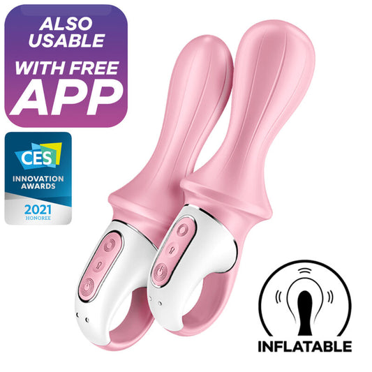 Satisfyer Air Pump Booty 5+ anální vibrátor nafukovací