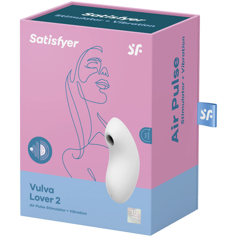 SATISFYER Vulva Lover 2 stimulátor modrý