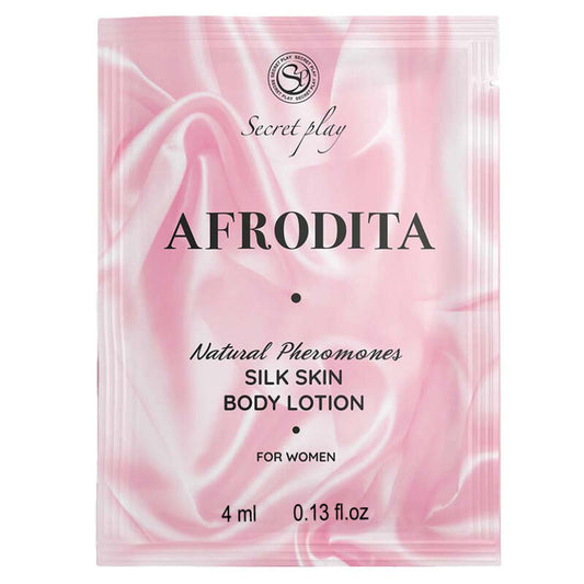 SECRETPLAY AFRODITA tělové mléko s afrodisiakem 4 ml