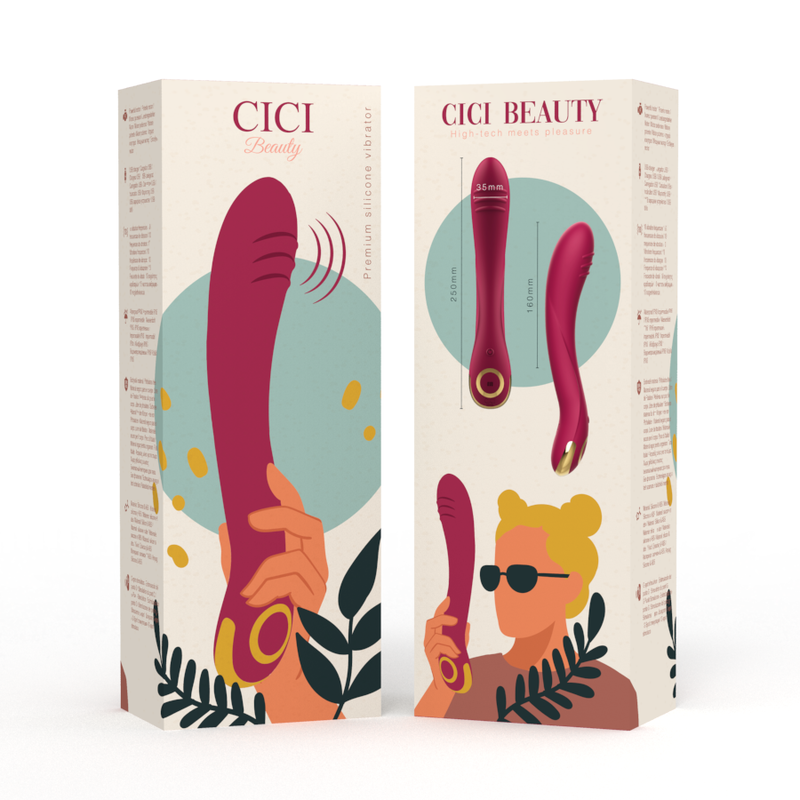 CICI BEAUTY silikonový G-bod vibrátor 10 režimů