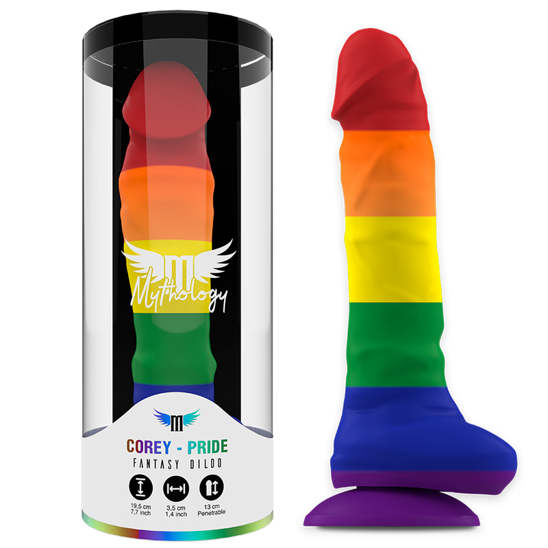 MYTHOLOGY COREY PRIDE dildo L 19,5 cm silikonové