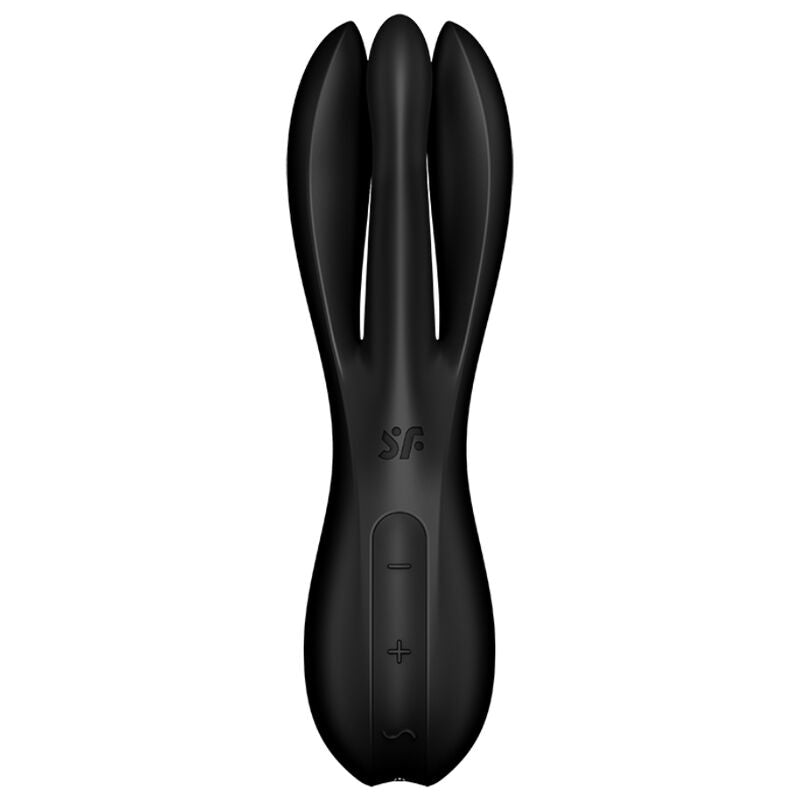 Vibrátor Satisfyer Threesome 2 černý 3 ramena