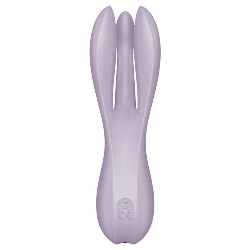 Vibrátor Satisfyer Threesome 2 černý 3 ramena