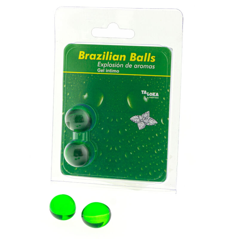 Taloka - 2 Brazilian Balls gelové kuličky s mátou