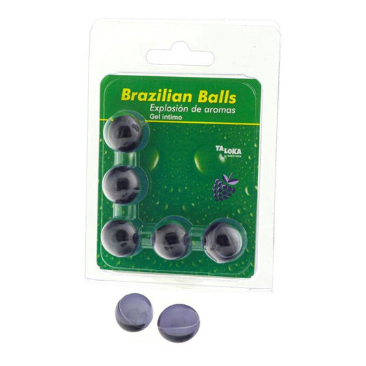 5 Brazilian Balls - intimní gel s vůní lesních plodů