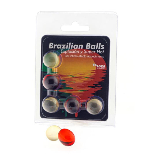 Gelové kuličky TALOKA - 5 Brazilian Balls Super Hot