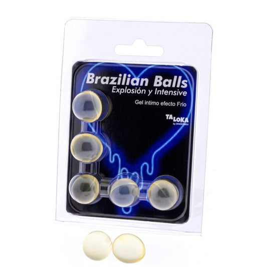 Taloka 5 Brazilian Balls - gelové kuličky s chladivým efektem