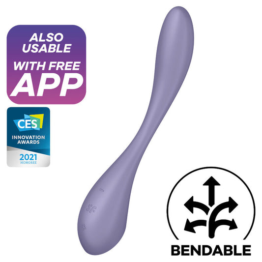 Multivibrátor Satisfyer G-Spot Flex 5 modrý