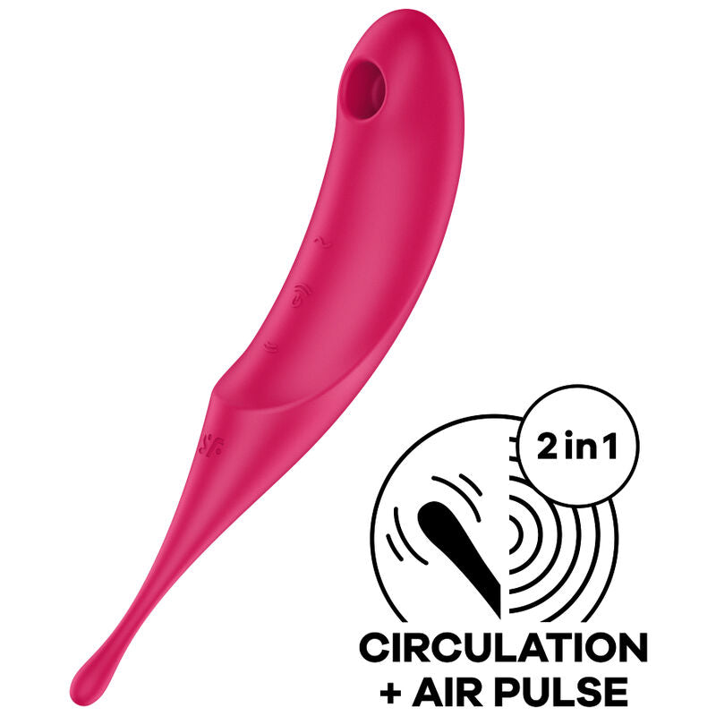 SATISFYER Twirling Pro stimulátor s tlakovou vlnou