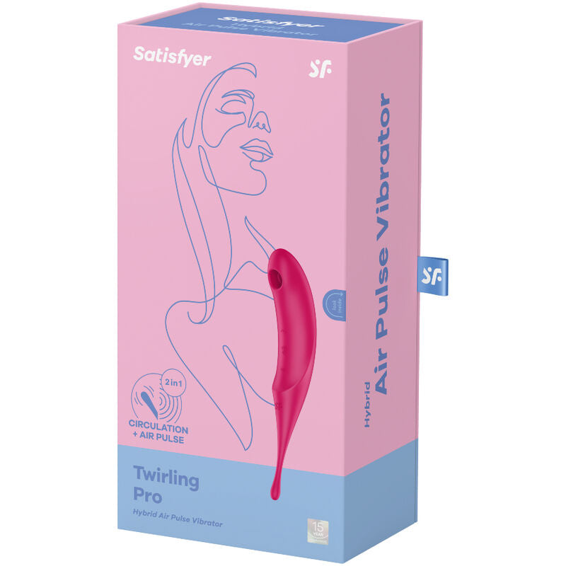 SATISFYER Twirling Pro stimulátor s tlakovou vlnou