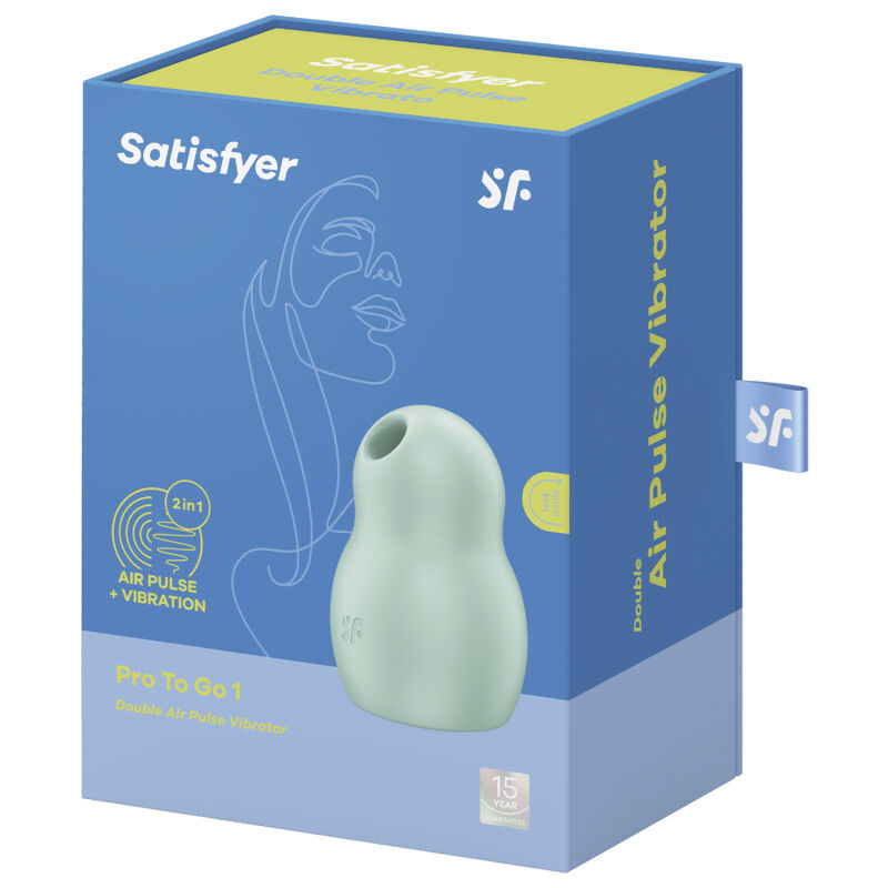 Satisfyer Pro To Go 1 stimulátor dvojitý červený