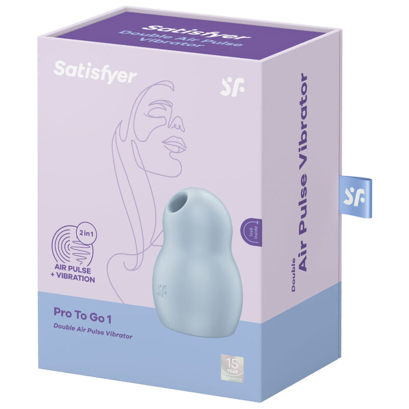 Satisfyer Pro To Go 1 stimulátor dvojitý červený