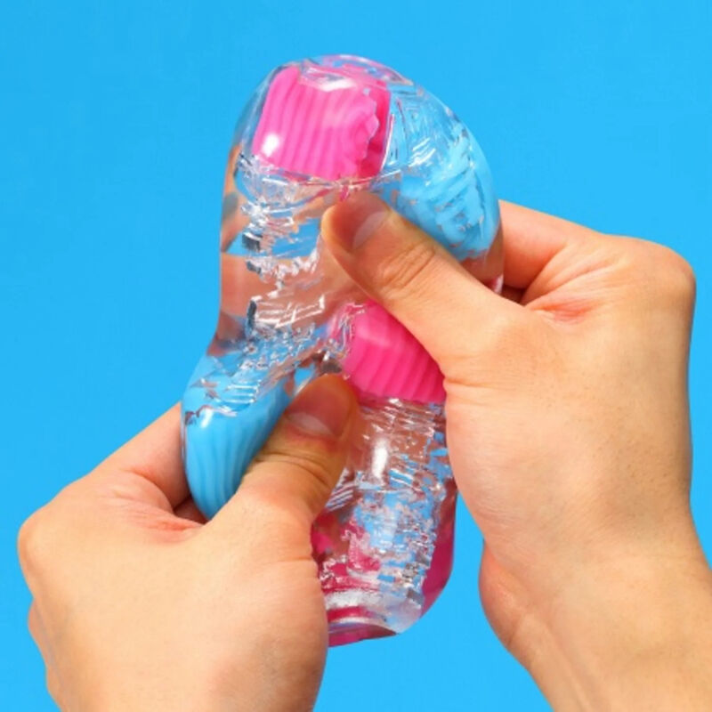 TENGA Bobble Crazy Cubes masturbátor s kuličkami