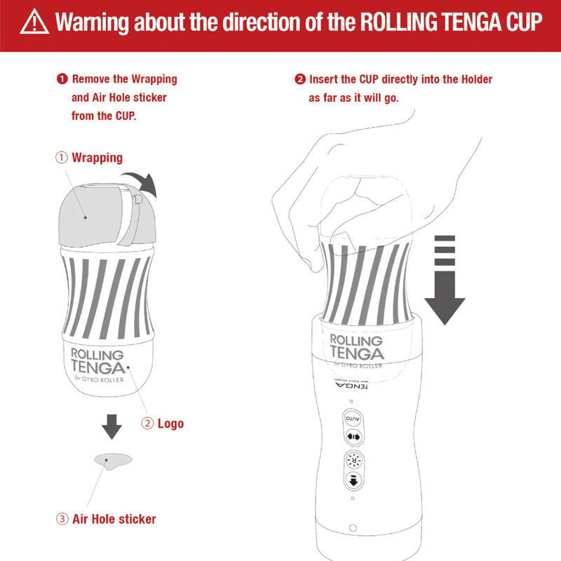 TENGA VACUUM GYRO ROLLER - rotační masturbátor