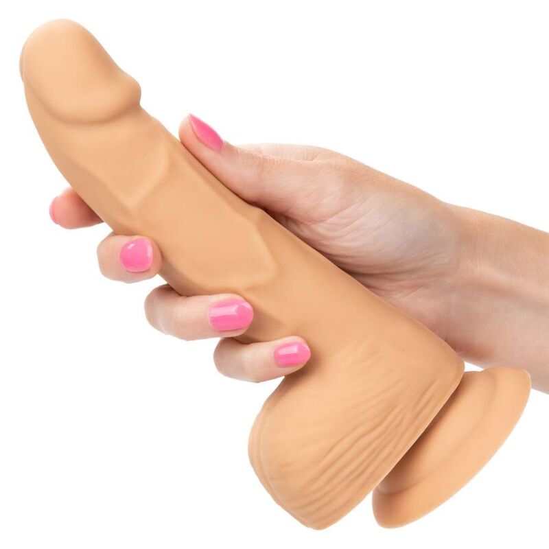 Silikonové dildo CalExotics 15,24 cm s přísavkou