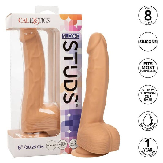 Silikonový realistický dildo CalExotics 20,32 cm