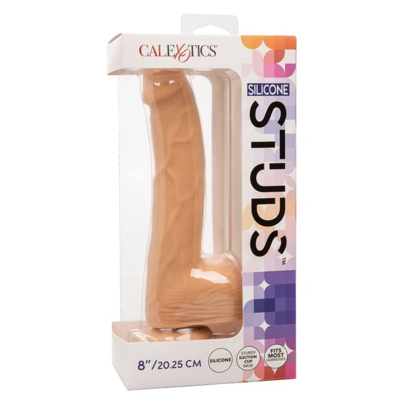 Silikonový realistický dildo CalExotics 20,32 cm