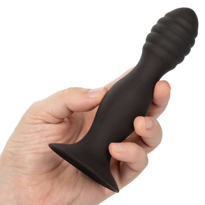 Anální stimulátor CALEXOTICS Ribbed Anal Stud, silikon