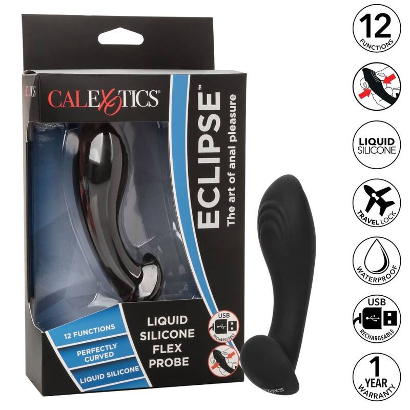 CALEXOTICS - Anální vibrátor Liquid Silicone Flex Probe