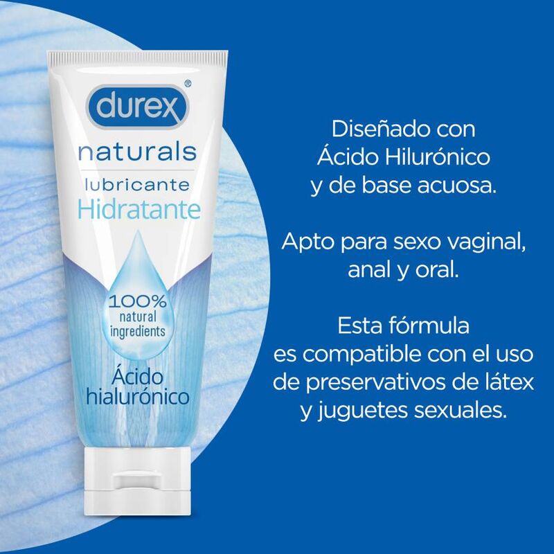 Durex Naturals hydratační lubrikační gel 100 ml