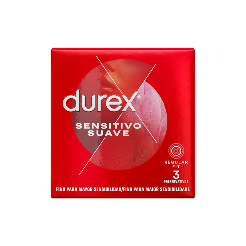 Durex Sensitive Soft kondomy 3 ks tenké a citlivé