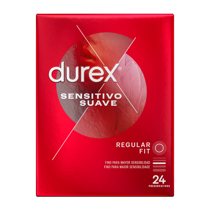 Kondomy Durex Sensitive Soft 24 ks tenké a citlivé