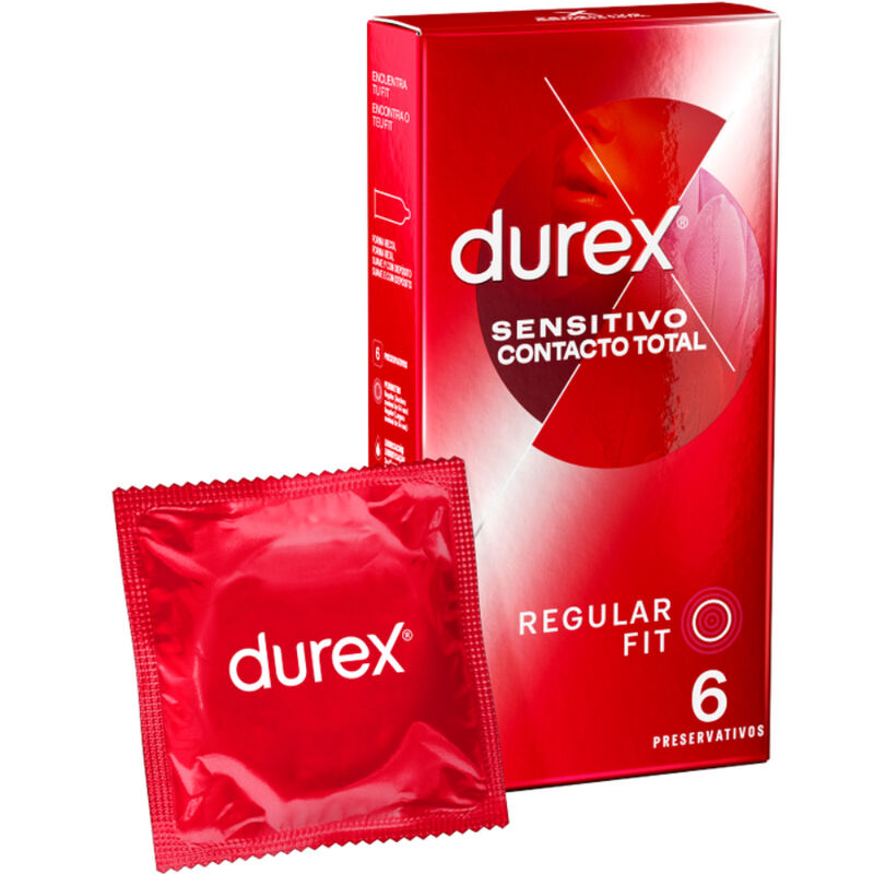 Durex Sensitive Total Contact kondomy 6 ks ultra tenké