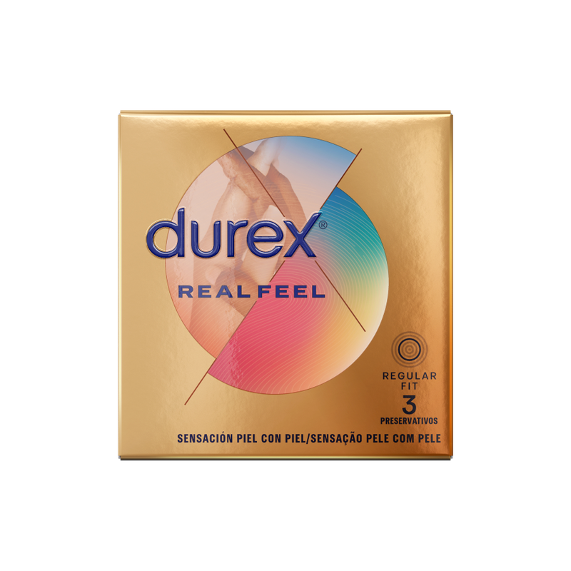 Kondomy Durex RealFeel bez latexu (3 ks)