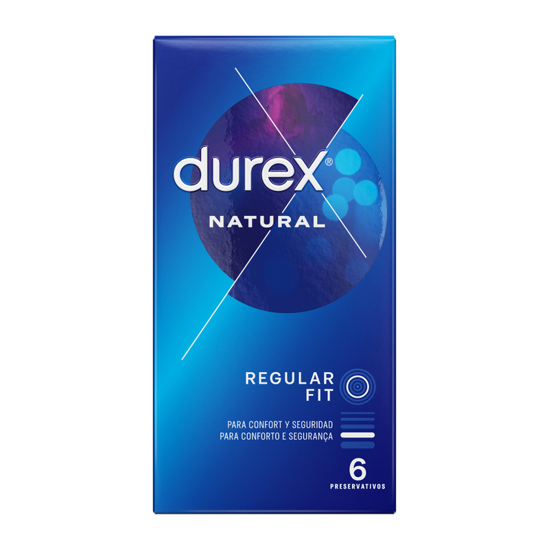 Durex Natural Classic kondomy 6 ks