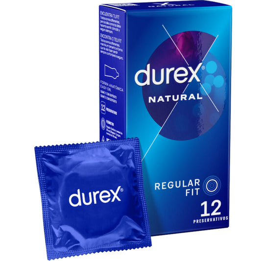 Kondom Durex Natural Plus balení 12 ks