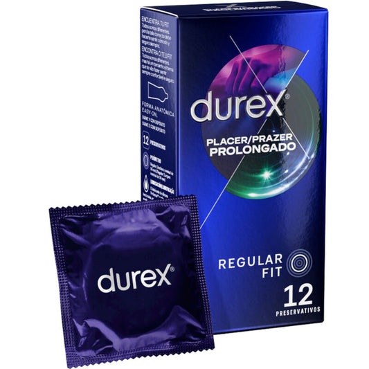 Durex Pleasure Prolonged kondomy s benzocainem 12 ks