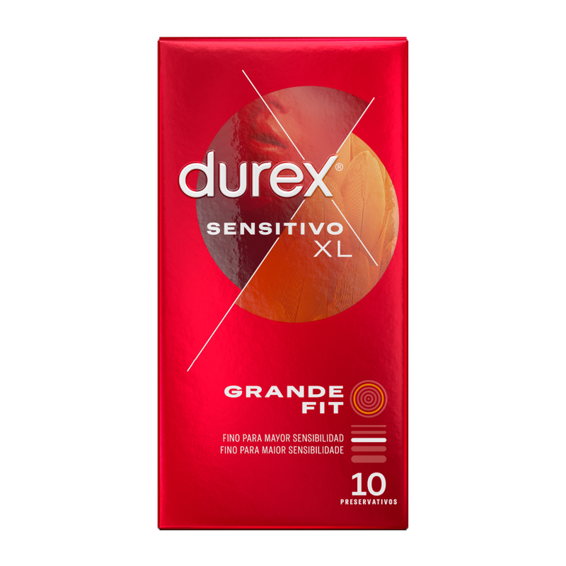 Durex Sensitive XL - extra velké kondomy (10 ks)