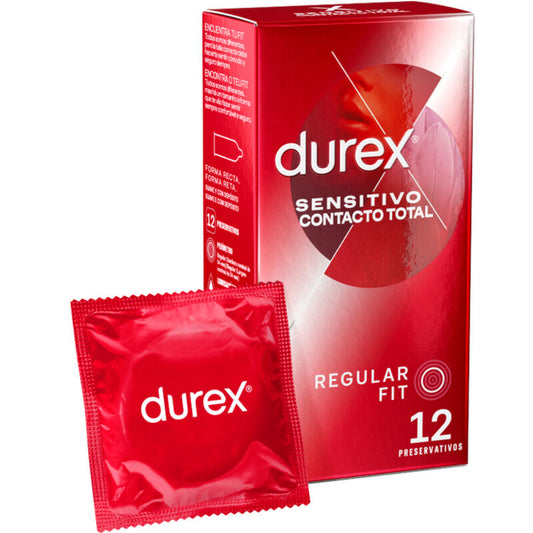 Durex Sensitive Total Contact kondomy ultra tenké 12 ks