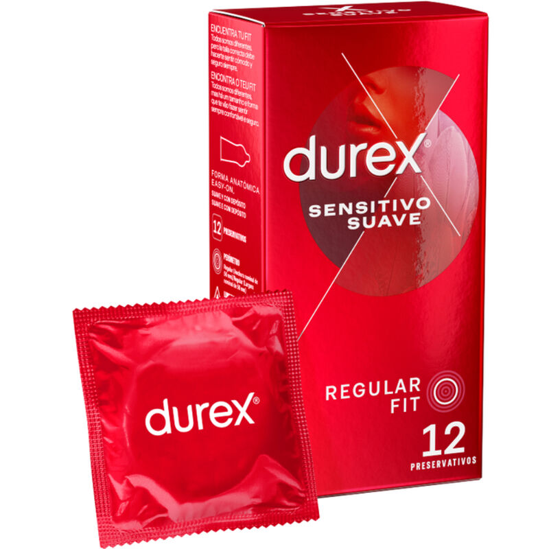 Kondomy Durex Sensitive Soft tenké 12 ks