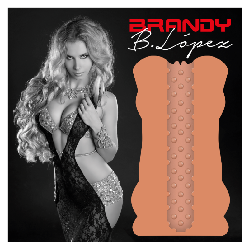 Jamyjob Signature Brandy vaginální masturbátor TPR