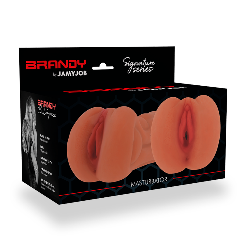 Jamyjob Signature Brandy vaginální masturbátor TPR