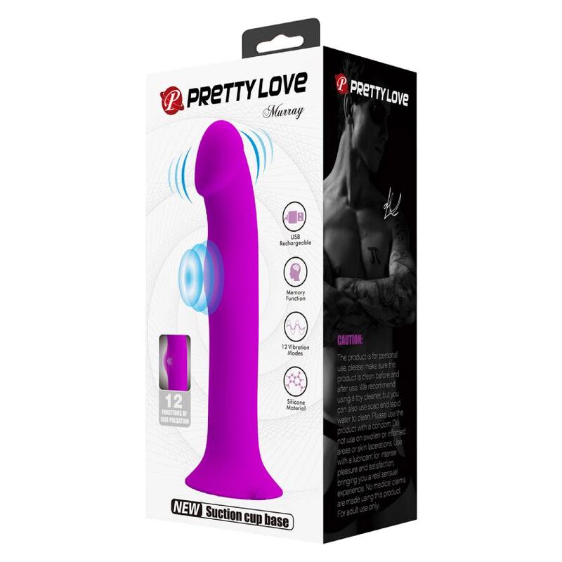 Vibrátor PRETTY LOVE MURRAY s G-bod stimulátorem