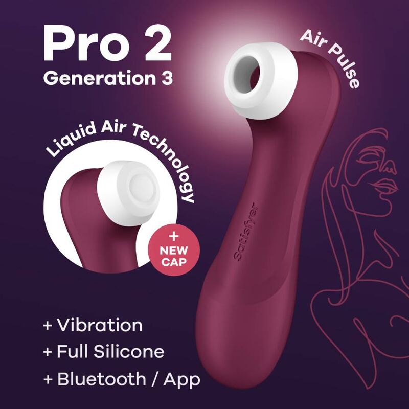 Satisfyer Pro 2 Gen 3 stimulátor klitorisu s aplikací