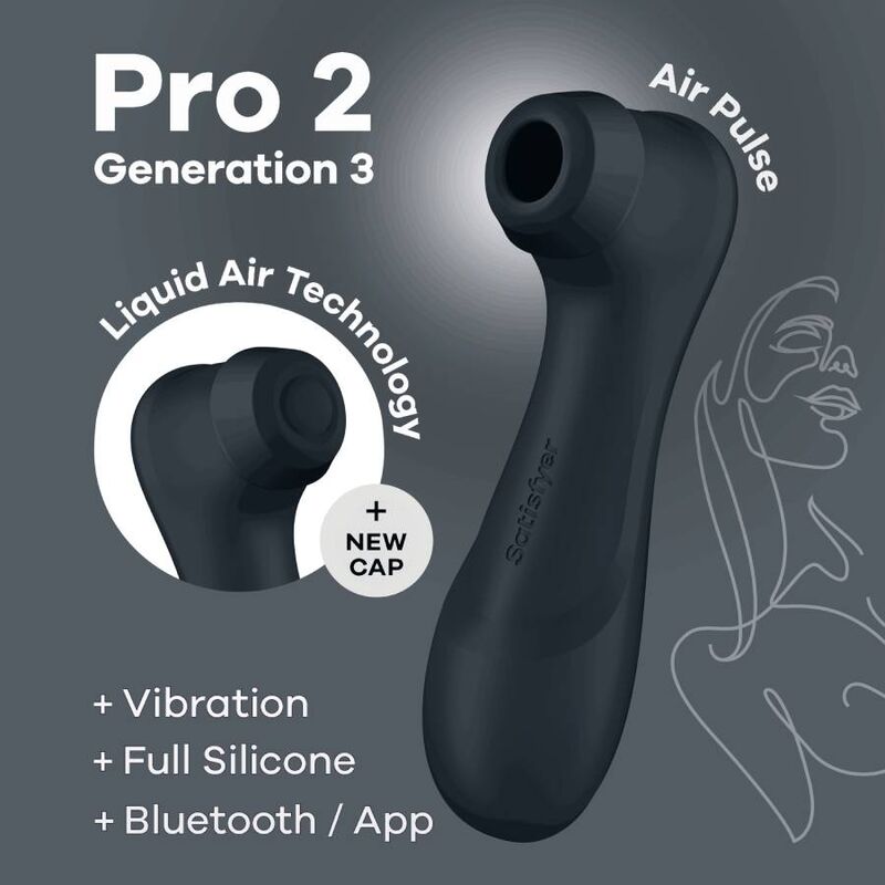 Satisfyer Pro 2 Gen 3 stimulátor klitorisu s aplikací