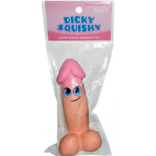 Vtipná hračka DICKY SQUISHY s banánovou vůní