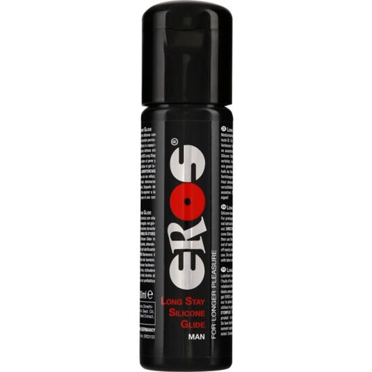 Lubrikační gel EROS Long Stay Silicone Glide Man 100ml