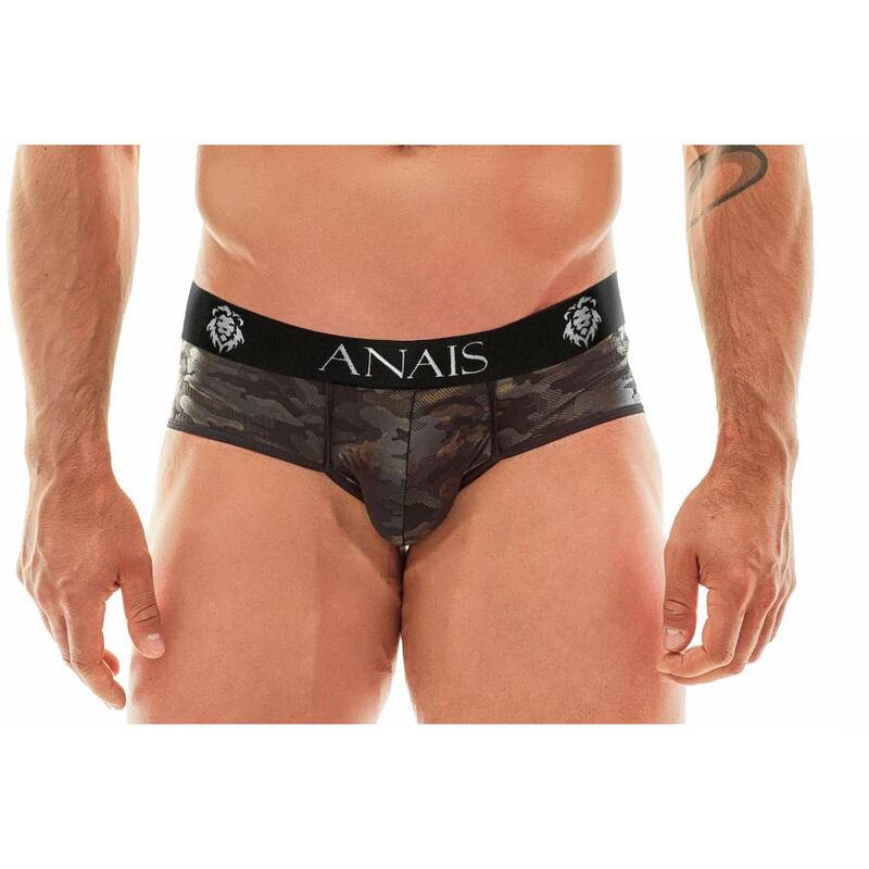 ANAIS MEN ELECTRO BRIEF - Pánské slipy s vojenským vzorem