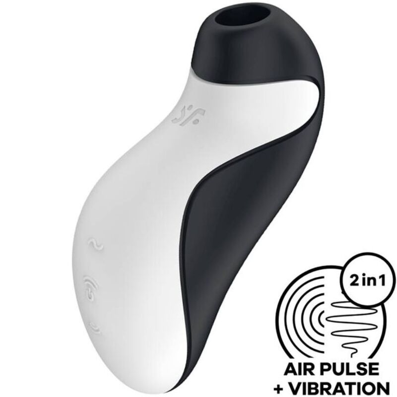 Satisfyer Orca stimulátor klitorisu s vibrací, černý