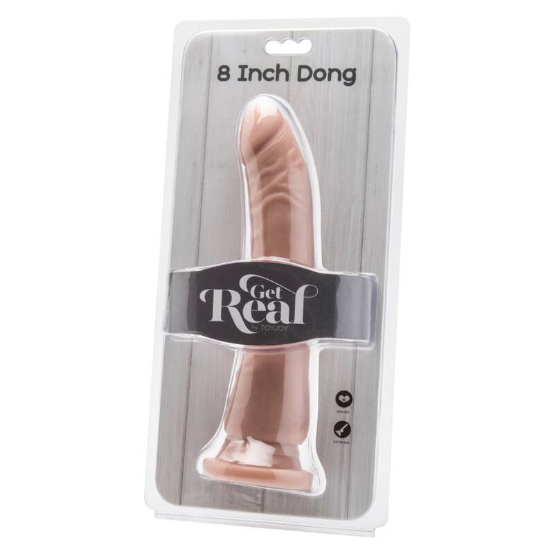 Realistický dildo Get Real 20,5 cm tělové barvy