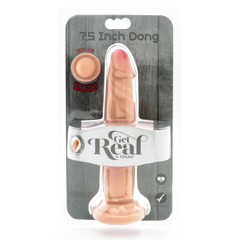 Realistické dildo Get Real Dual Density 19 cm