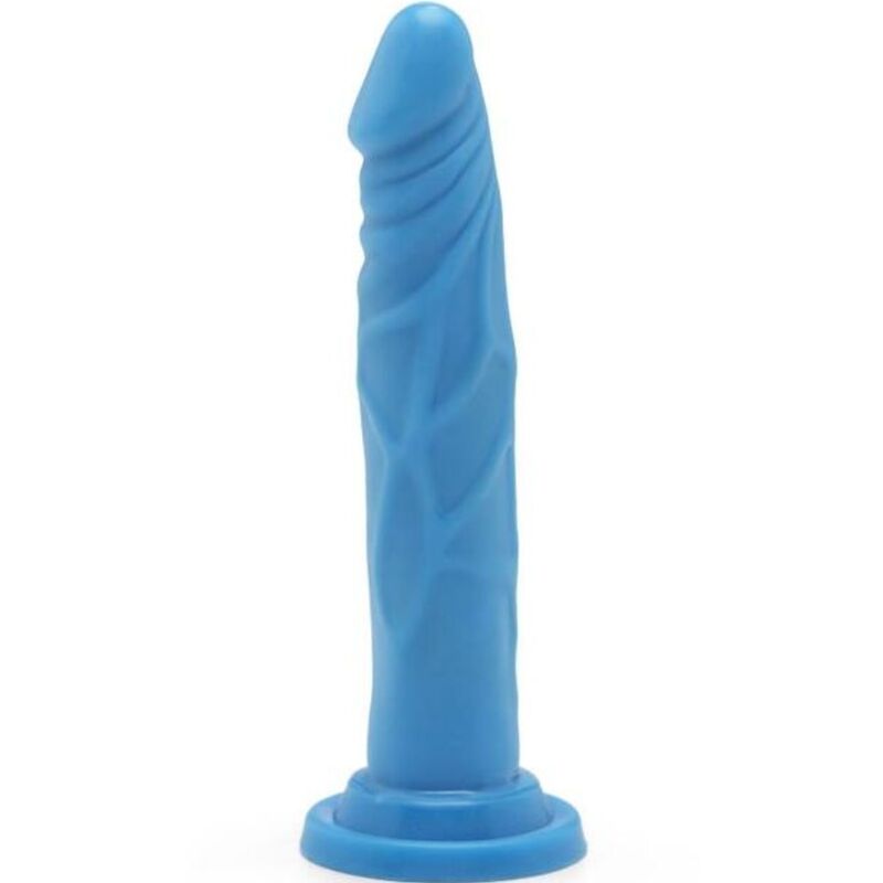 Realistický dong Get Real Happy Dicks 19 cm modrý