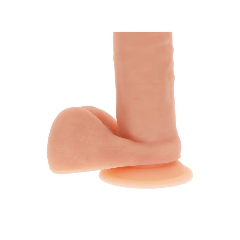 Silikonové dildo Get Real 20,5 cm s varlaty realistické